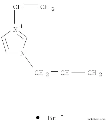 Molecular Structure of 1072788-73-8 (1-Allyl-3-vinyliMidazoliuM broMide)